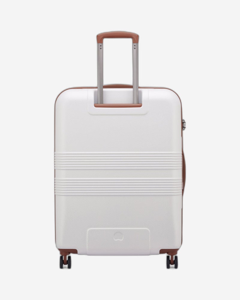 DELSEY Paris Delsey Flanerie SE 66cm Check In trolley, Champagne, 4 spinner wheels, polycarbonate hard shell, expandable, TSA lock, dual handle, spacious interior, 5-year warranty - Image 4